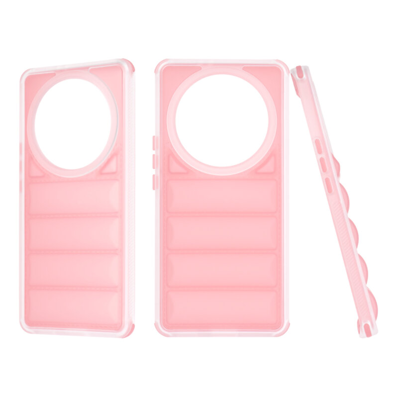 Husa Honor Magic5 Lite Techsuit Wave Shield, roz