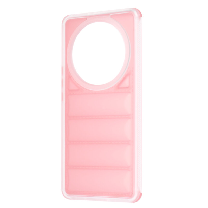 Husa Honor Magic5 Lite Techsuit Wave Shield, roz