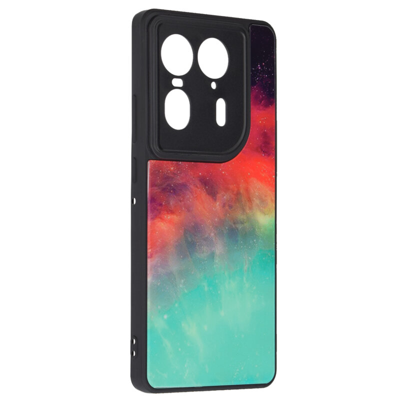 Husa Motorola Edge 50 Ultra Techsuit Glaze, Fiery Ocean