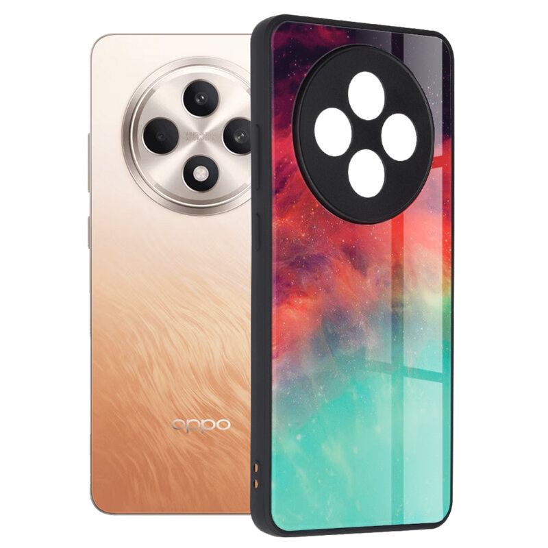 Husa Oppo Reno12 F 5G Techsuit Glaze, Fiery Ocean