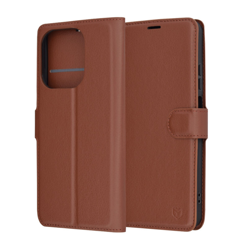 Husa Oppo A40 4G Techsuit Leather Folio, maro