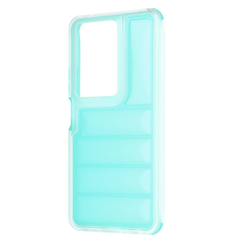 Husa OnePlus Nord N30 SE Techsuit Wave Shield, turcoaz