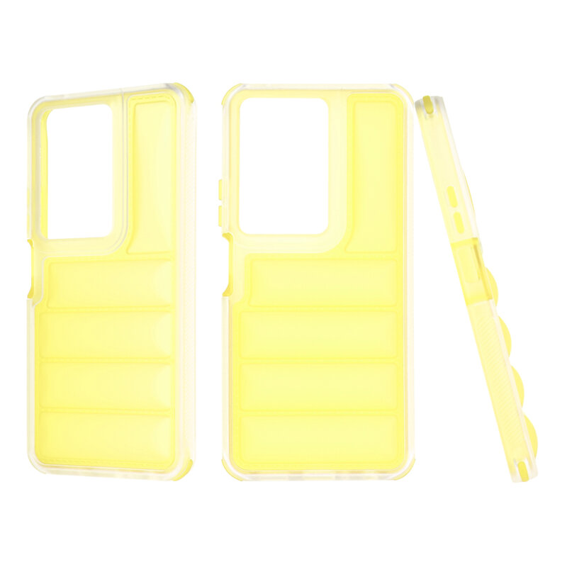 Husa OnePlus Nord N30 SE Techsuit Wave Shield, galben