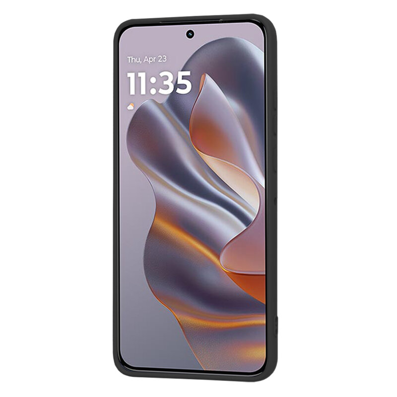 Husa silicon Motorola Edge 50 Neo Techsuit SoftFlex, negru