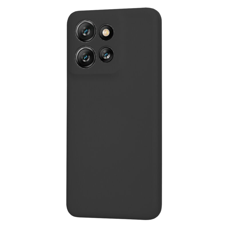 Husa silicon Motorola ThinkPhone 25 Techsuit SoftFlex, negru