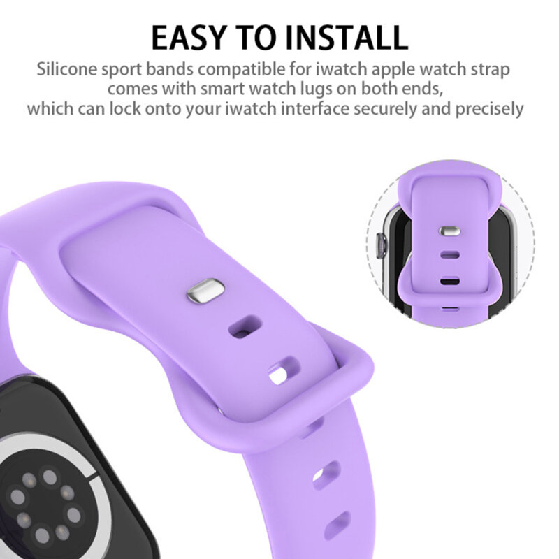 Curea Apple Watch 6 44mm Techsuit, violet, W031