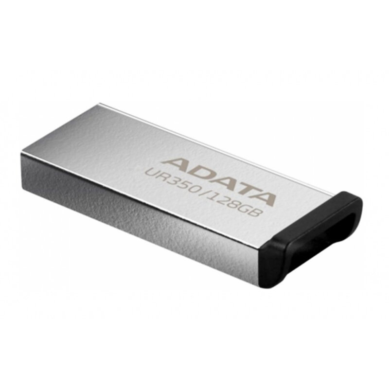 Stick USB, memorie externa 128GB Adata, UR350-128G-RSR/BK, gri