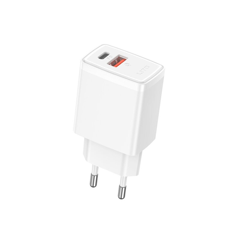 Incarcator priza Type-C, USB 20W Lito, alb, LC09