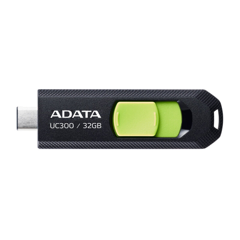Memorie externa 32GB Adata, ACHO-UC300-32G-RBK, negru/verde