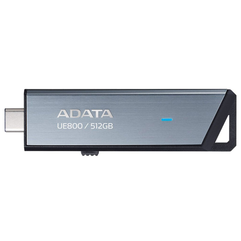Memorie externa 512GB Adata, Type-C, AELI-UE800-512G-CS, argintiu