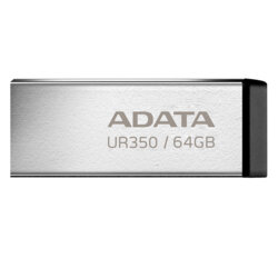 Memorie externa 64GB Adata, USB 3.2, UR350-64G-RSR/BK, gri