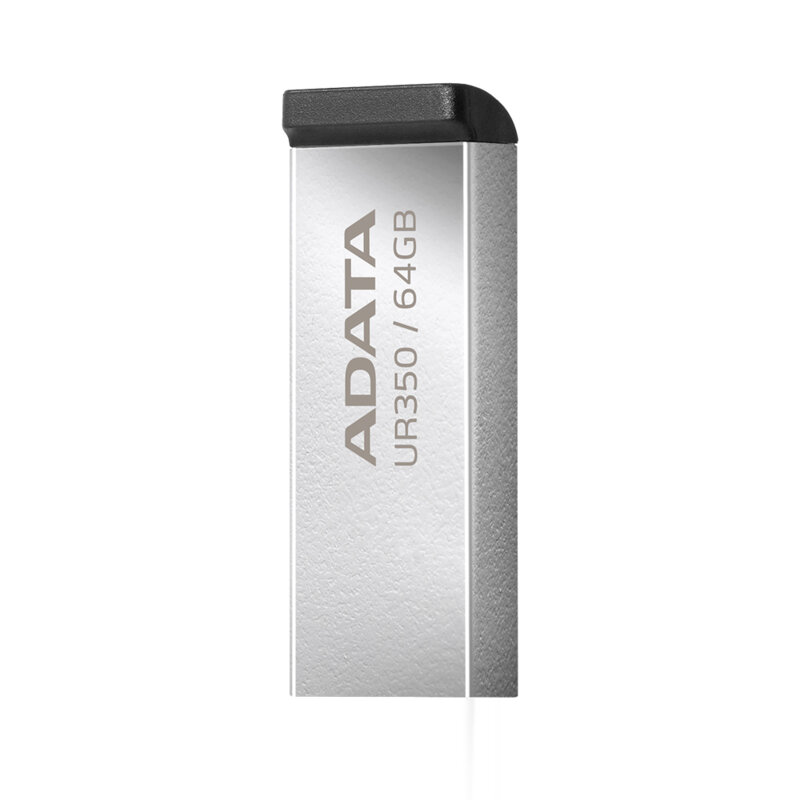 Memorie externa 64GB Adata, USB 3.2, UR350-64G-RSR/BK, gri