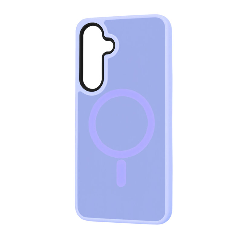 Husa Samsung Galaxy S24 FE Techsuit HaloFrost MagSafe Series, mov deschis