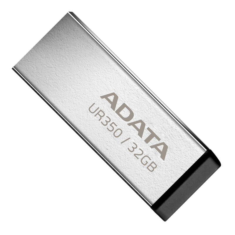 Memorie externa 32GB Adata, USB 3.2, UR350-32G-RSR/BK, gri