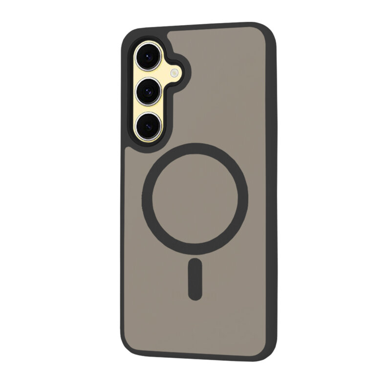 Husa Samsung Galaxy S24 FE Techsuit HaloFrost MagSafe Series, negru