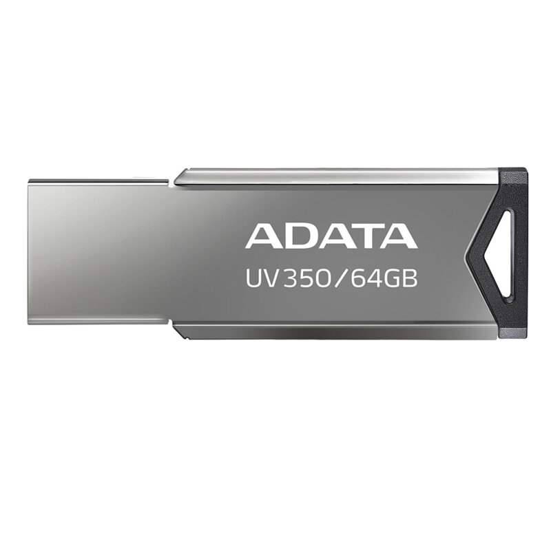 Memorie externa 64GB Adata, USB 3.2, AUV350-64G-RBK, argintiu