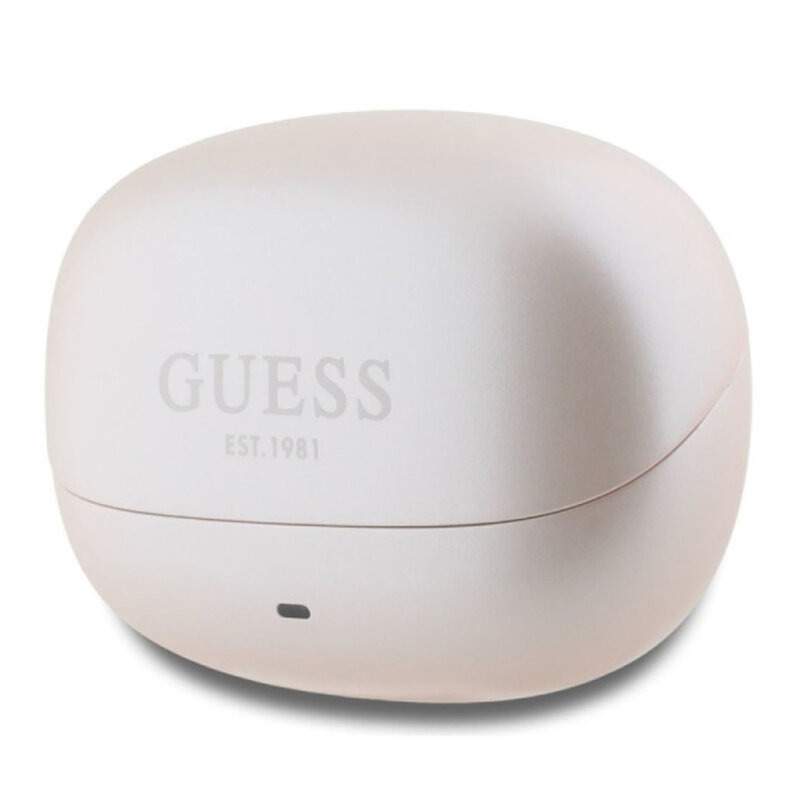 Casti wireless Guess, Bluetooth, TWS, roz, GUTWST88MCTGP