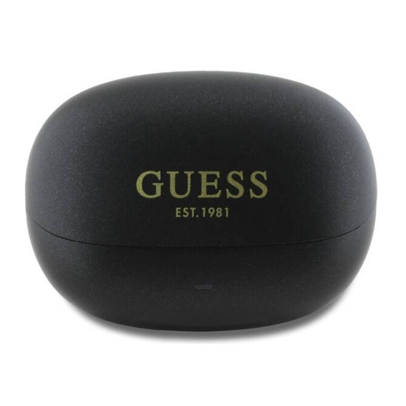 Casti wireless Guess, Bluetooth, TWS, negru, GUTWST88MCTGK