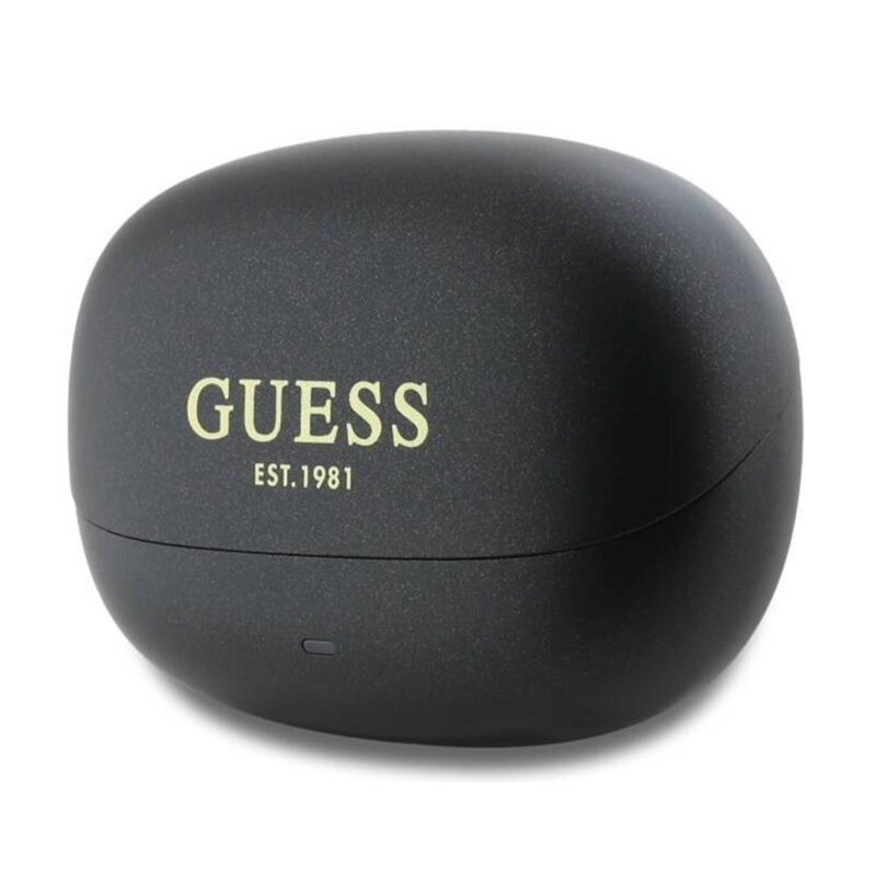 Casti wireless Guess, Bluetooth, TWS, negru, GUTWST88MCTGK