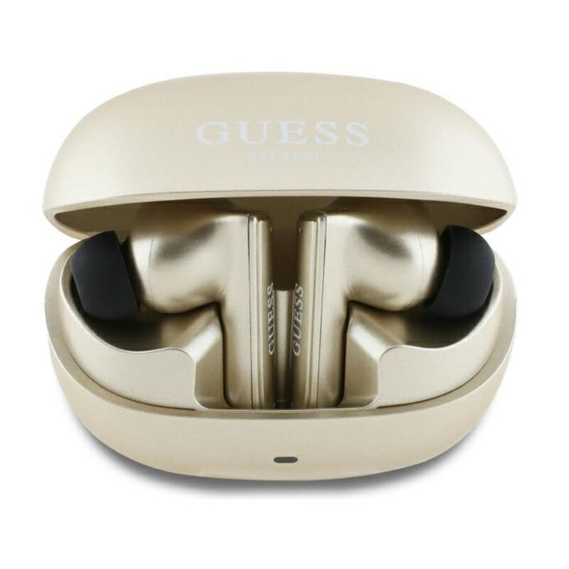 Casti wireless Guess, Bluetooth, TWS, auriu, GUTWST88MCTGD