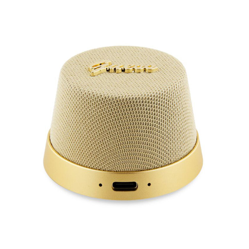 Boxa portabila Guess Bluetooth V5.3, TWS, 3W, auriu, GUWSC3ALSMD