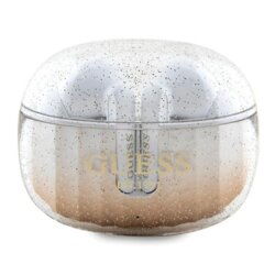 Casti in-ear TWS originale Guess, IPX4, auriu, GUTWSHDGKEED