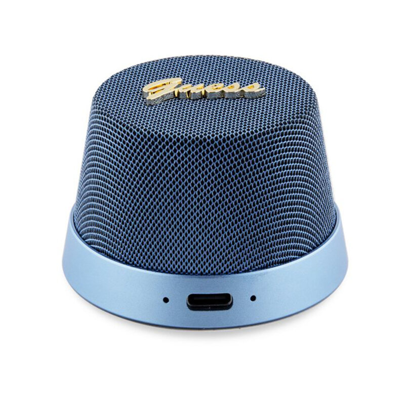 Boxa portabila Guess Bluetooth V5.3, TWS, 3W, albastru, GUWSC3ALSMB