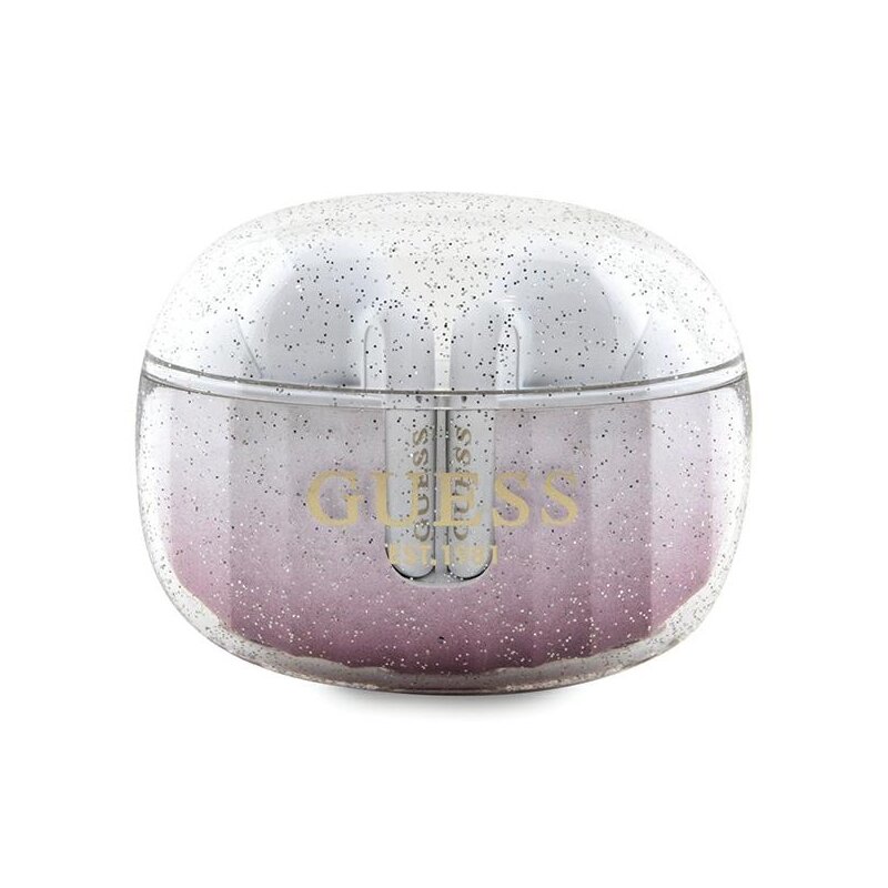 Casti in-ear TWS originale Guess, IPX4, roz, GUTWSHDGKEEP