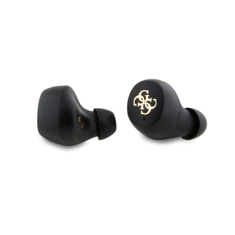 Casti Guess Bluetooth TWS, 4G Metal, roz, GUTWSP4EGP