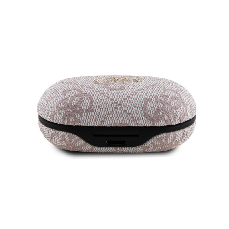 Casti Guess Bluetooth TWS, 4G Metal, roz, GUTWSP4EGP
