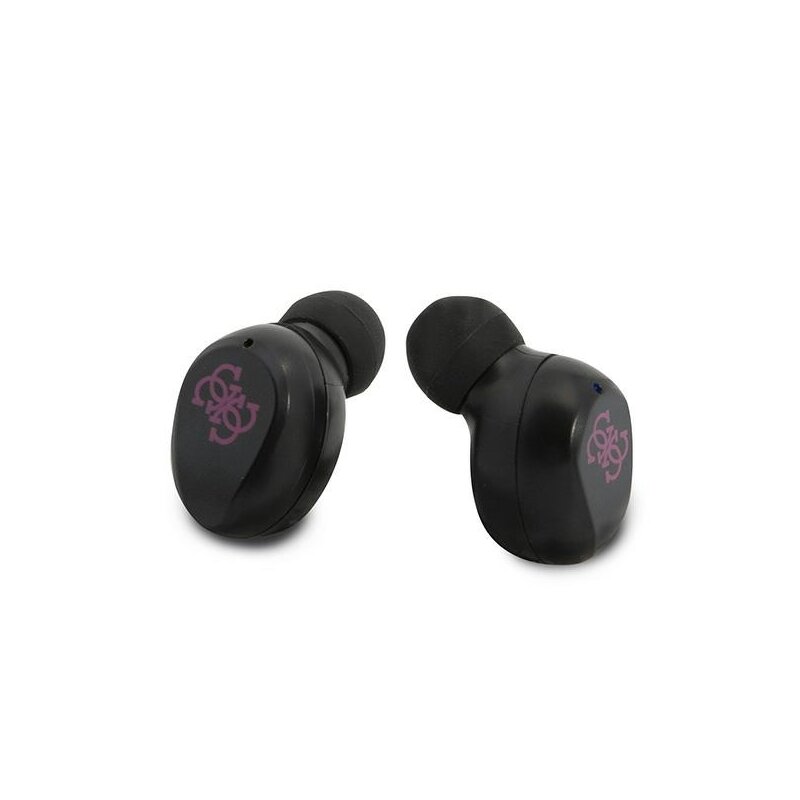 Casti Bluetooth cu afisaj digital Guess, magenta, GUTWST31EM