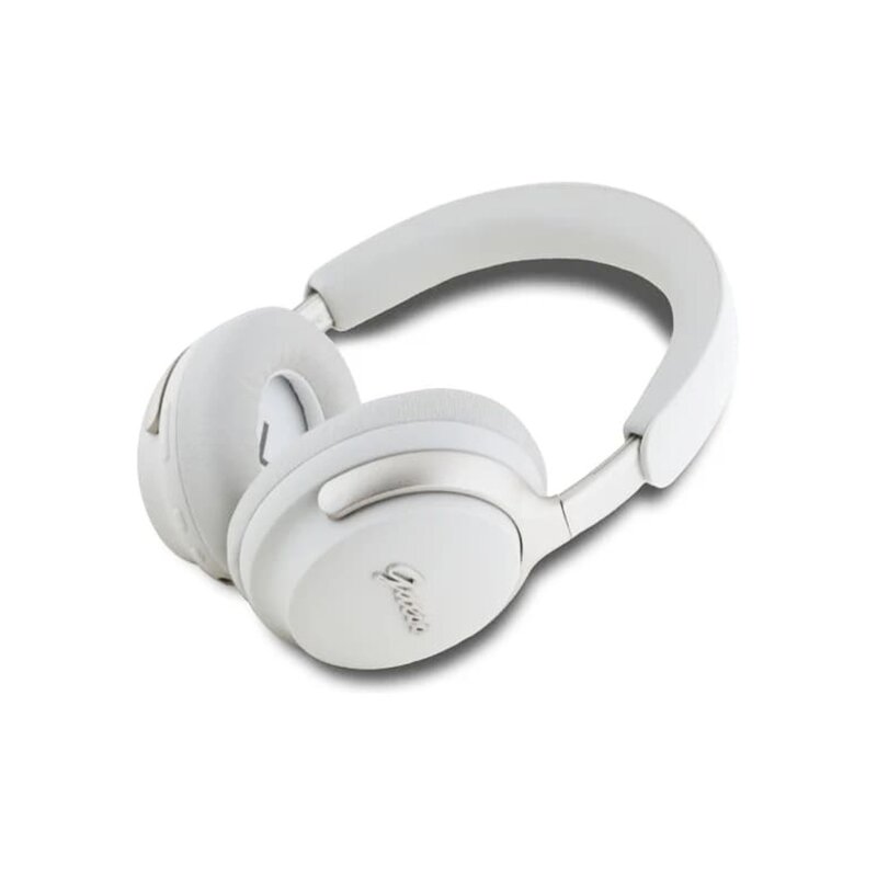 Casti wireless Guess Metal Script Logo, bej, GUBHC22PSFCSME