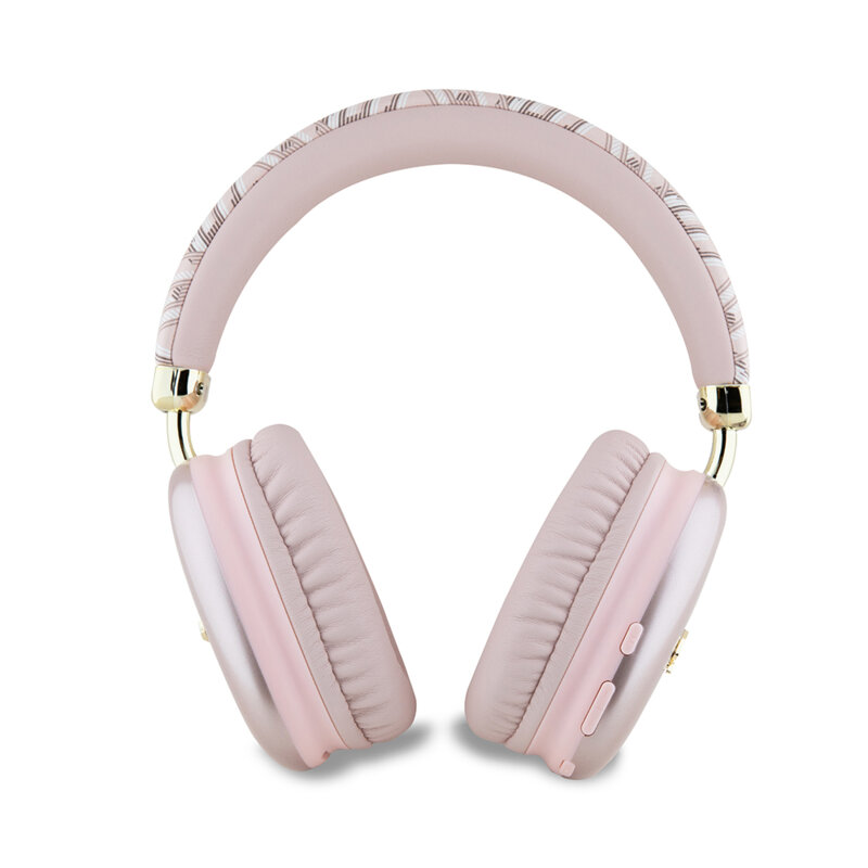 Casti Bluetooth wireless over-ear Guess GUBHK1GCTCSP, roz