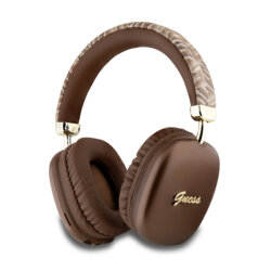 Casti Bluetooth wireless over-ear Guess GUBHK1GCTCSW, maro
