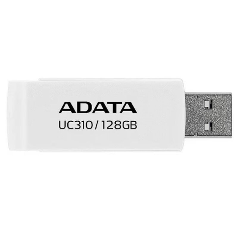 Memorie externa 128GB Adata, USB 3.2, UC310-128G-RWH, alb