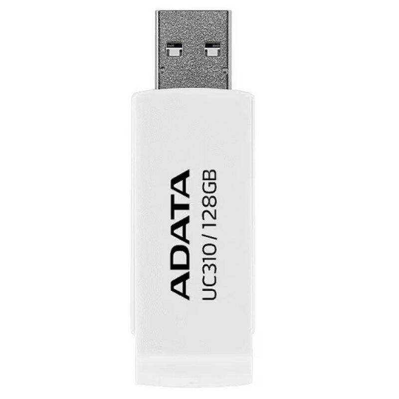 Memorie externa 128GB Adata, USB 3.2, UC310-128G-RWH, alb