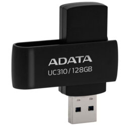 Memorie externa 128GB Adata, USB 3.2, UC310-128G-RBK, negru