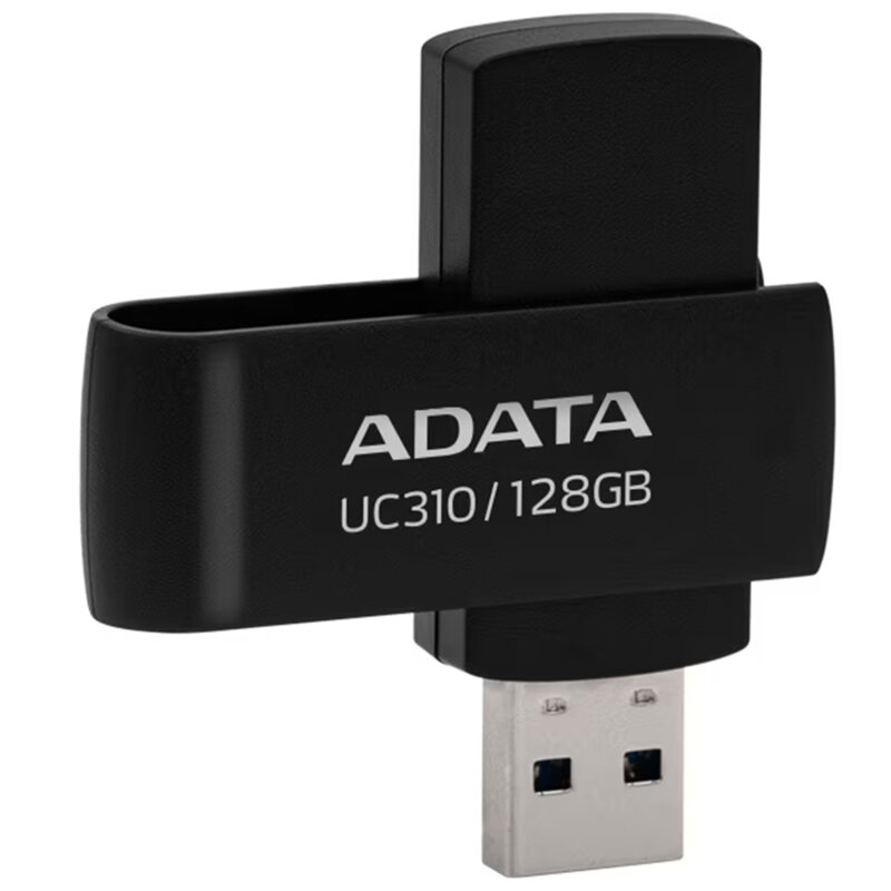 Memorie externa 128GB Adata, USB 3.2, UC310-128G-RBK, negru