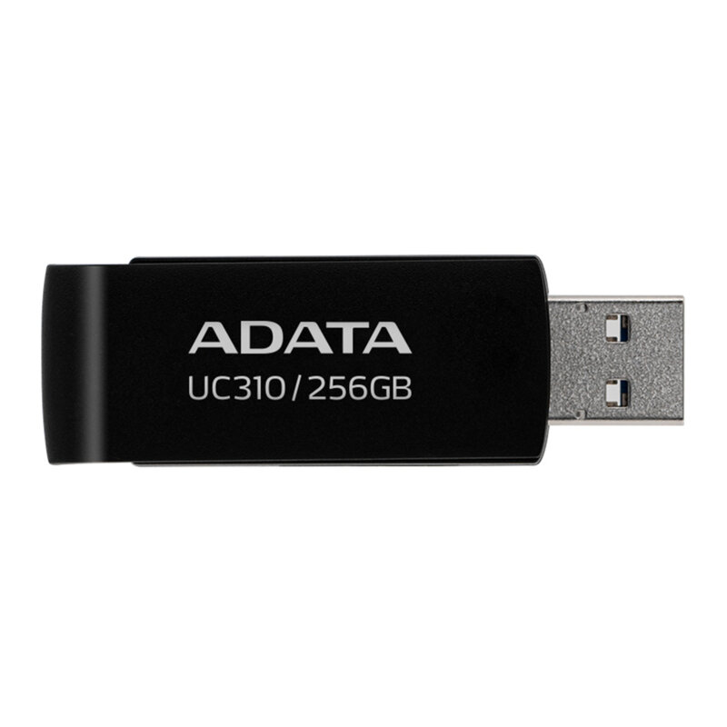 Memorie externa 256GB Adata, USB 3.2, UC310-256G-RBK, negru
