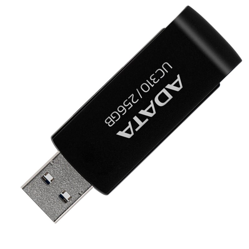 Memorie externa 256GB Adata, USB 3.2, UC310-256G-RBK, negru