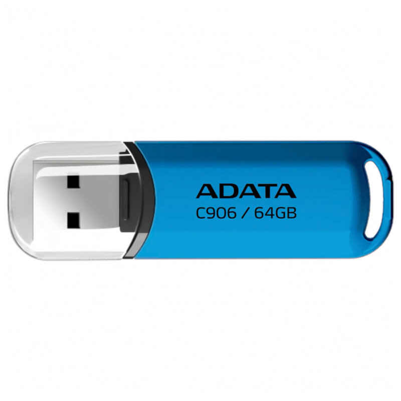 Memorie externa 64GB Adata, USB 2.0, AC906-64G-RWB, albastru