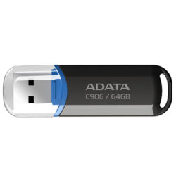 Memorie externa 64GB Adata, USB 2.0, AC906-64G-RBK, negru