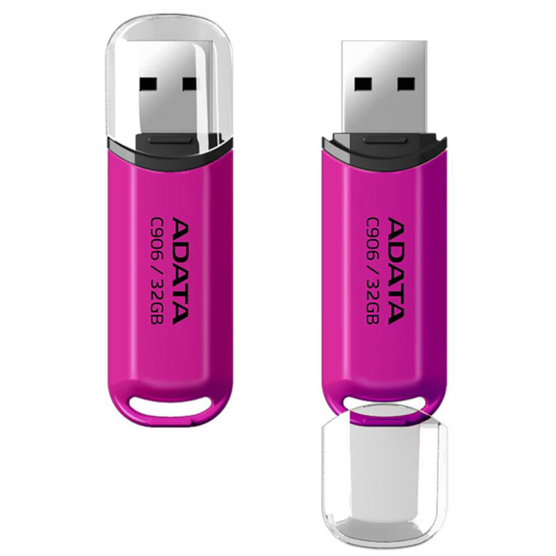 Memorie externa 32GB Adata, USB 2.0, AC906-32G-RPP, roz