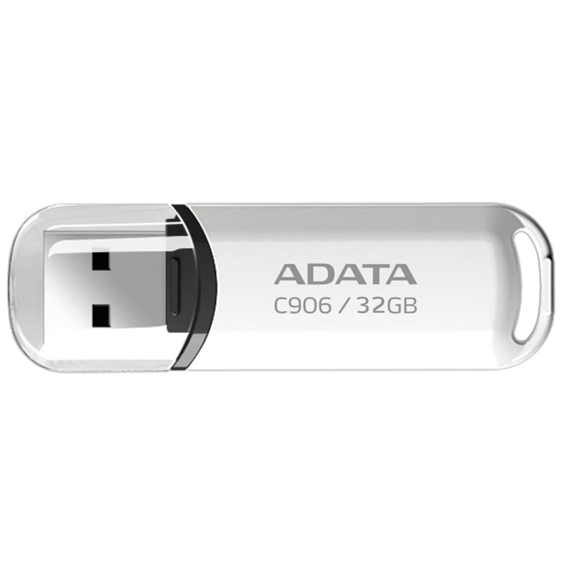 Memorie externa 32GB Adata, USB 2.0, AC906-32G-RWH, alb