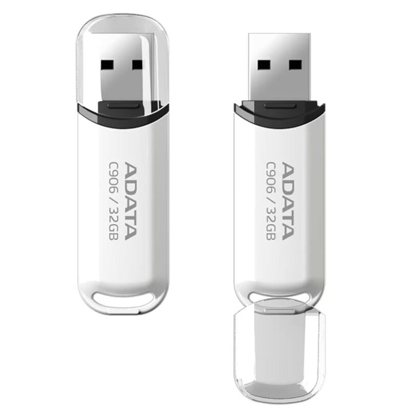 Memorie externa 32GB Adata, USB 2.0, AC906-32G-RWH, alb