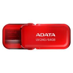 Memorie externa 64GB Adata, USB 2.0, AUV240-64G-RRD, rosu
