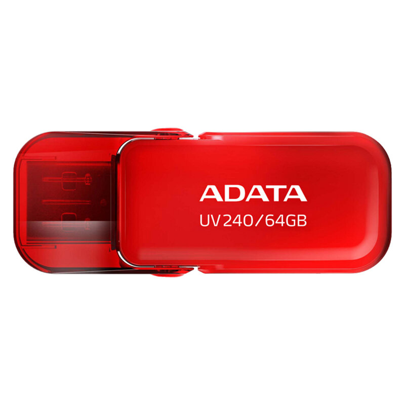 Memorie externa 64GB Adata, USB 2.0, AUV240-64G-RRD, rosu