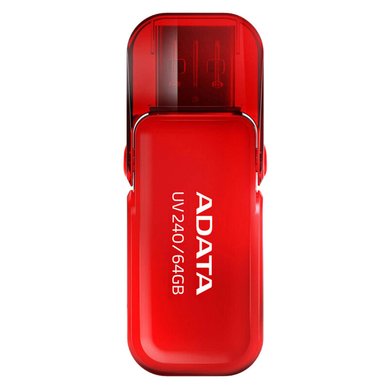 Memorie externa 64GB Adata, USB 2.0, AUV240-64G-RRD, rosu
