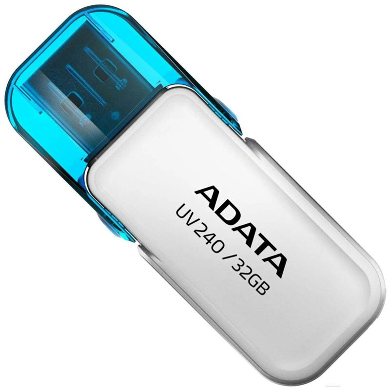 Memorie externa 32GB Adata, USB 2.0, AUV240-32G-RWH, alb