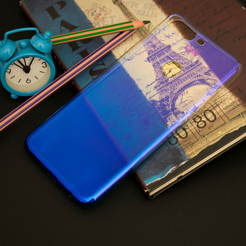 Husa Huawei Honor 7C Silicon Flexibil – BlueRay Albastru Perlat